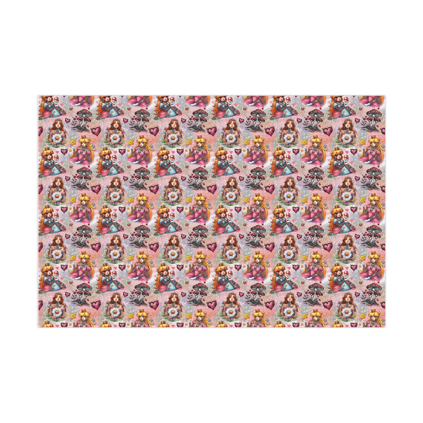 Tattooed Princess Gift Wrap Paper