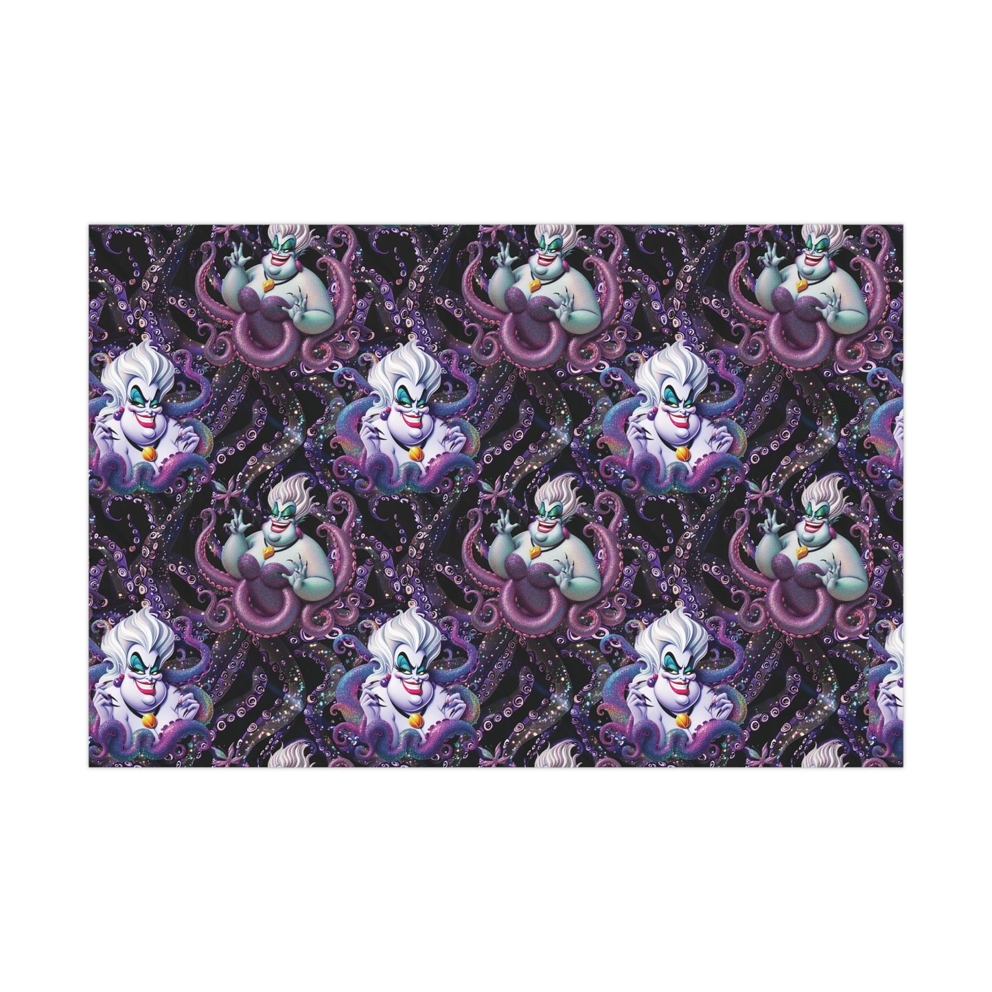 Glitter Ursula Gift Wrap Paper