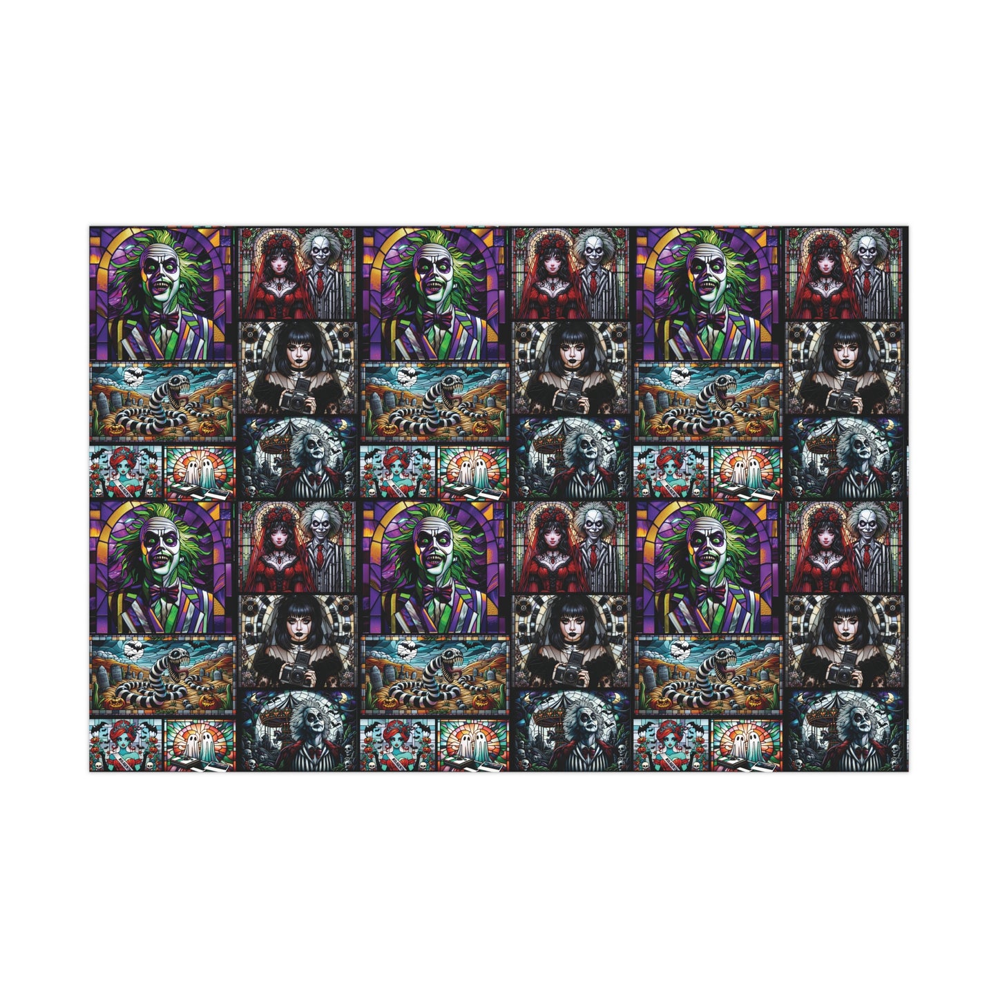 Stained Glass Betelgeuse Gift Wrap Paper