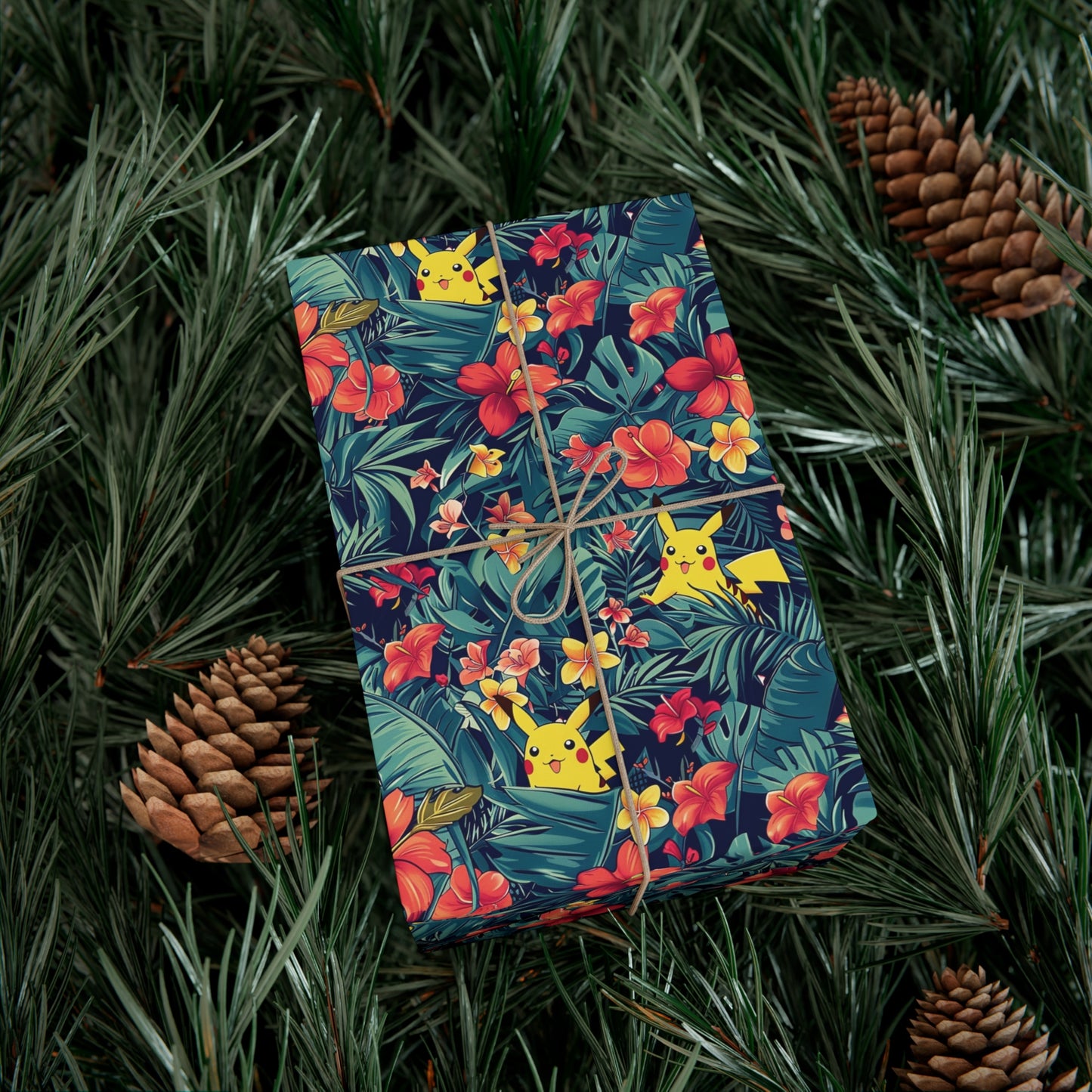 Tropical Pika Gift Wrap Paper