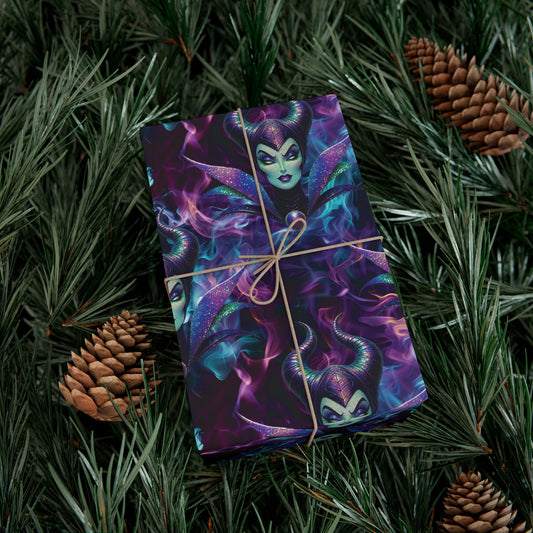 Fiery Evil Fairy Gift Wrap Paper