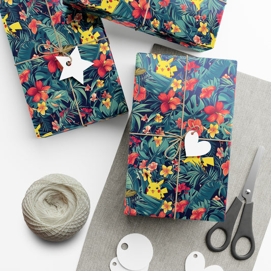 Tropical Pika Gift Wrap Paper