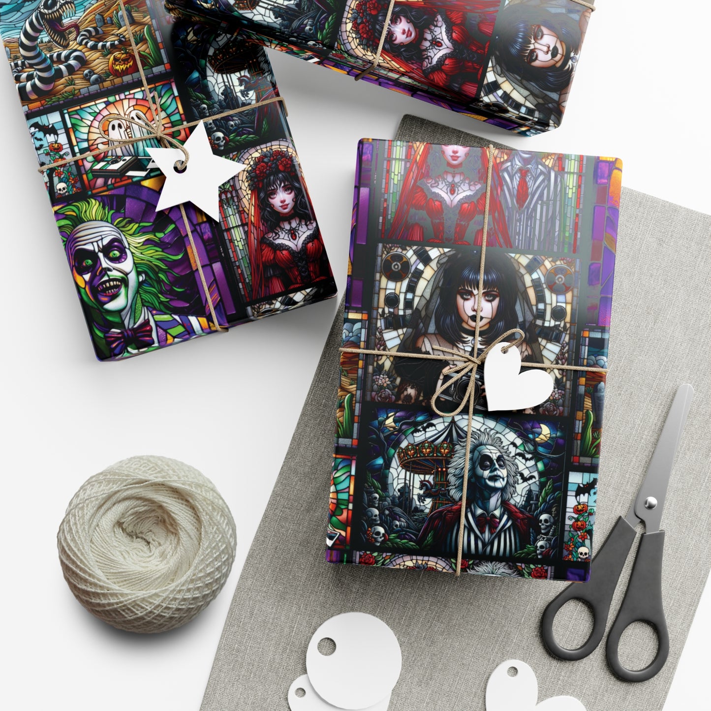 Stained Glass Betelgeuse Gift Wrap Paper