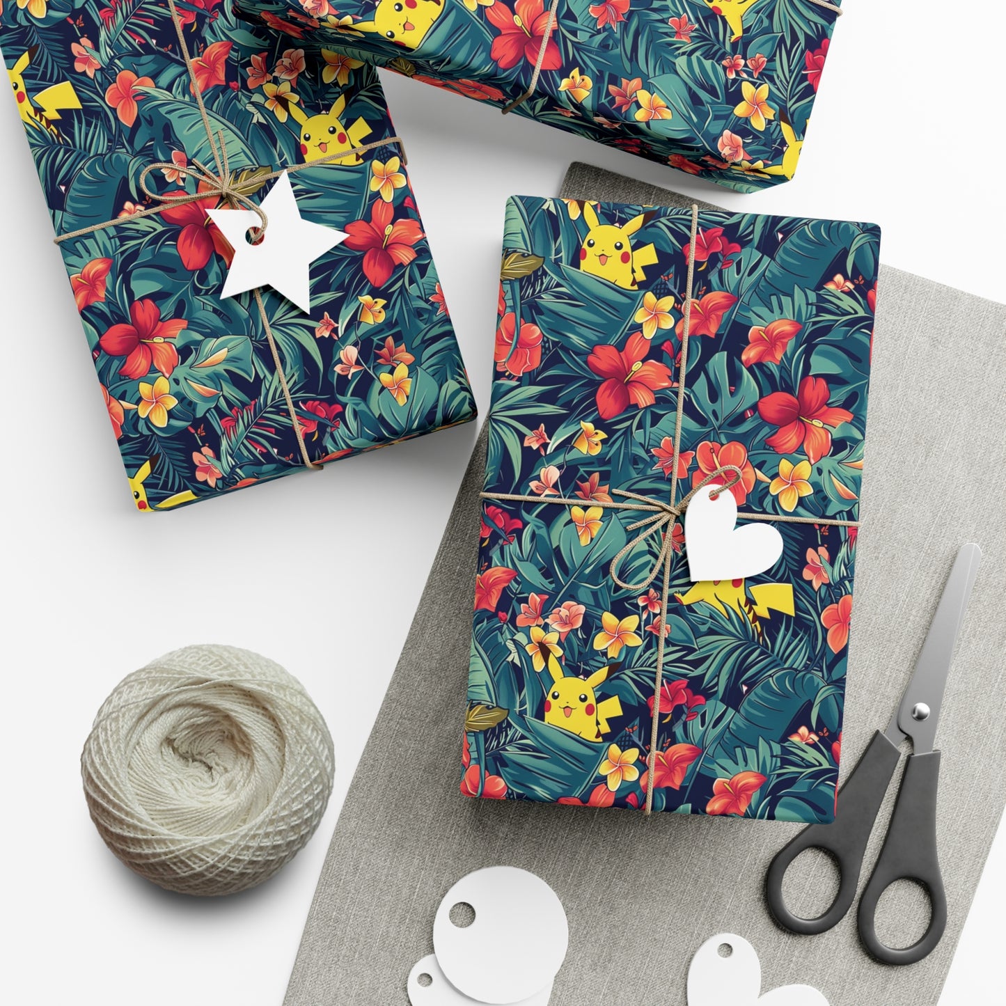 Tropical Pika Gift Wrap Paper