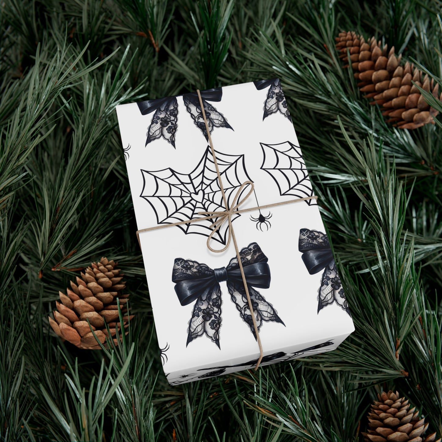 Creepy Coquette Gift Wrap Paper