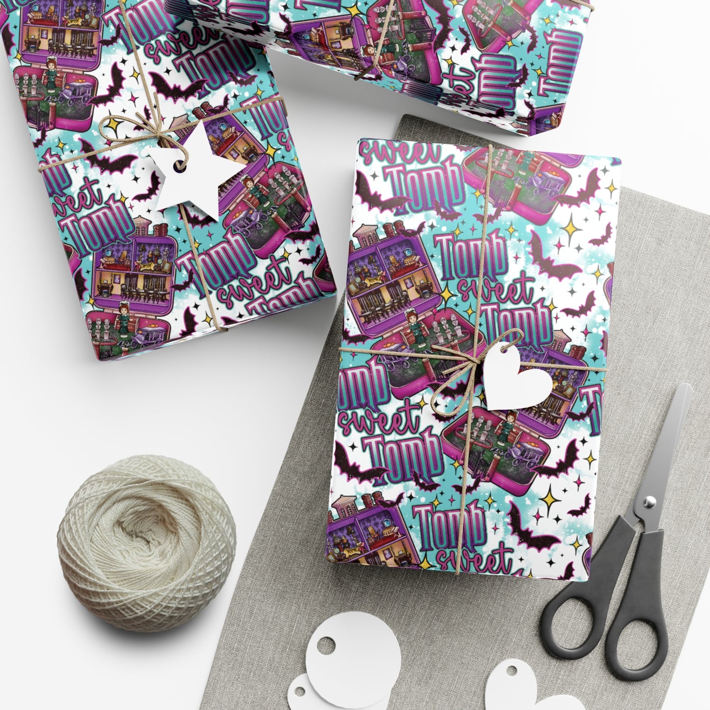 Tomb Sweet Tomb Gift Wrap Paper