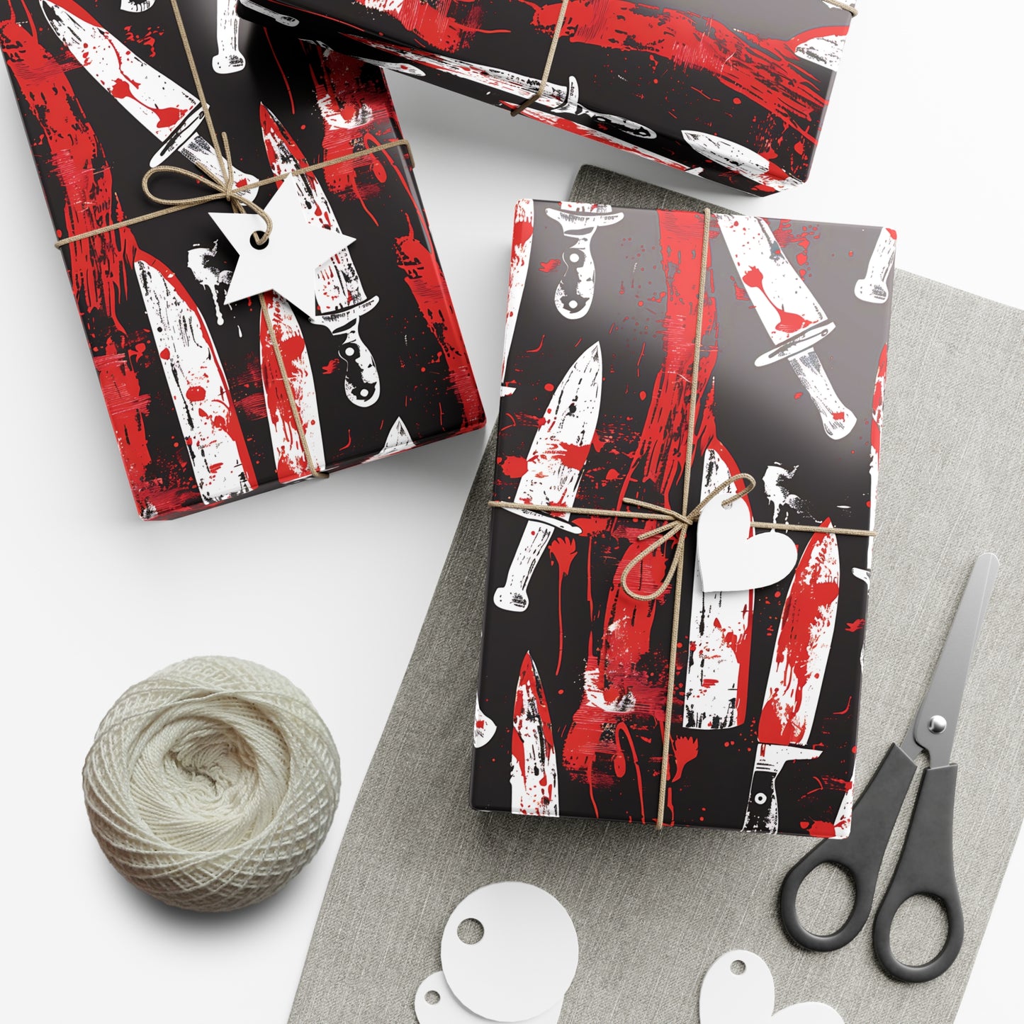 True Crime Cleaver Gift Wrap Paper