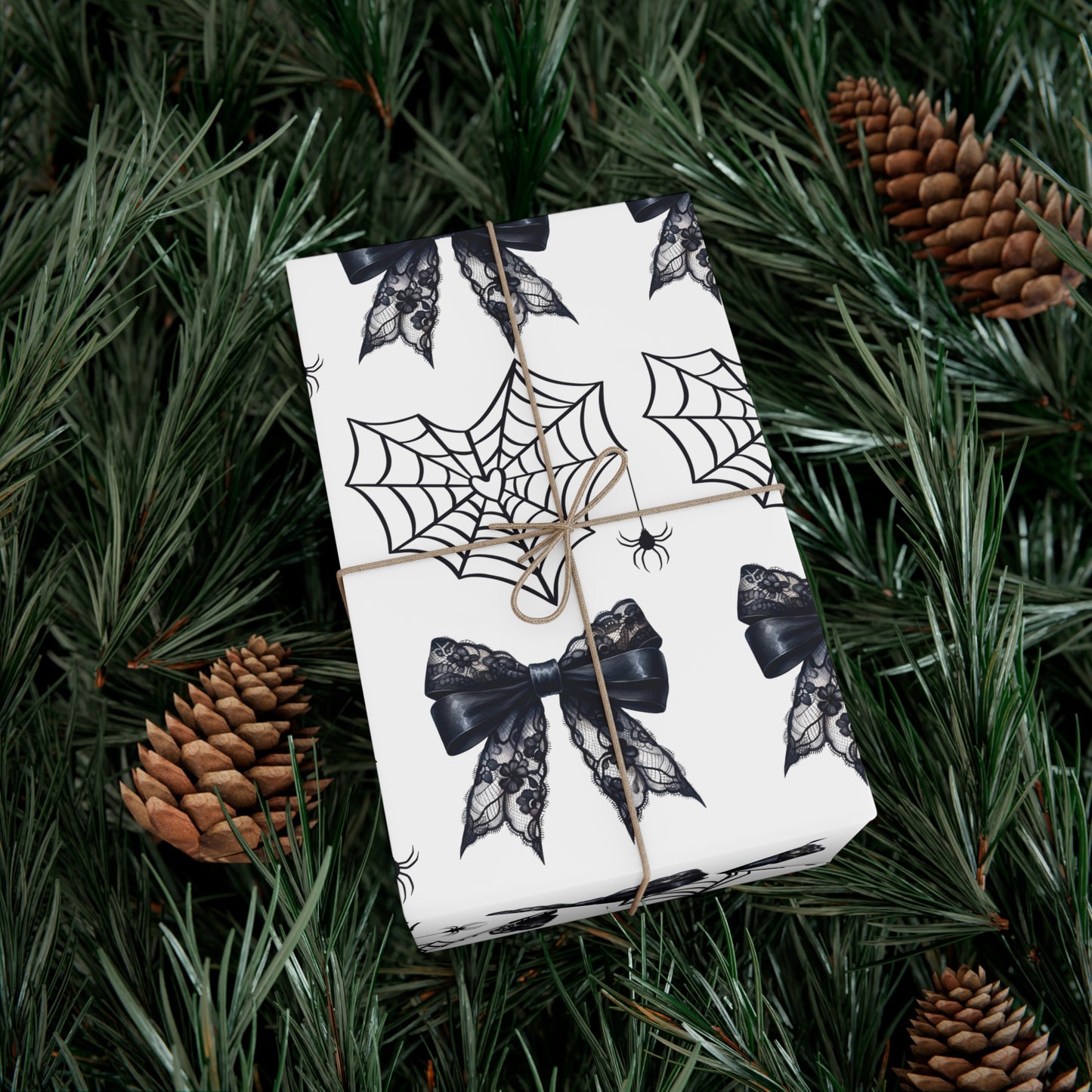 Creepy Coquette Gift Wrap Paper