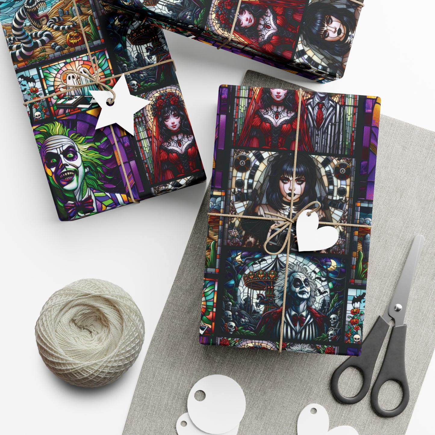 Stained Glass Betelgeuse Gift Wrap Paper