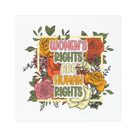 Women's Rights Car Magnet