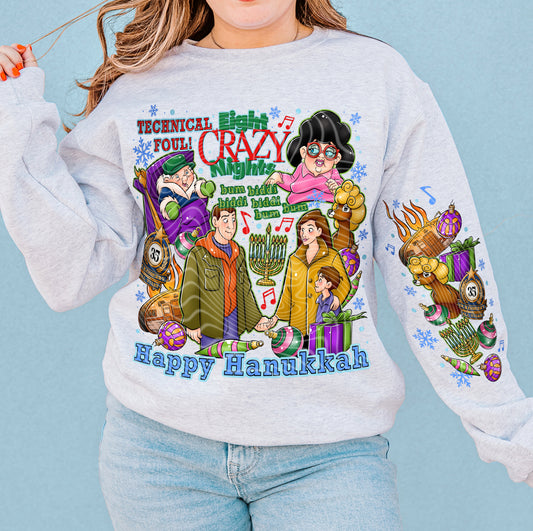 Eight Crazy Nights Sweatshirt